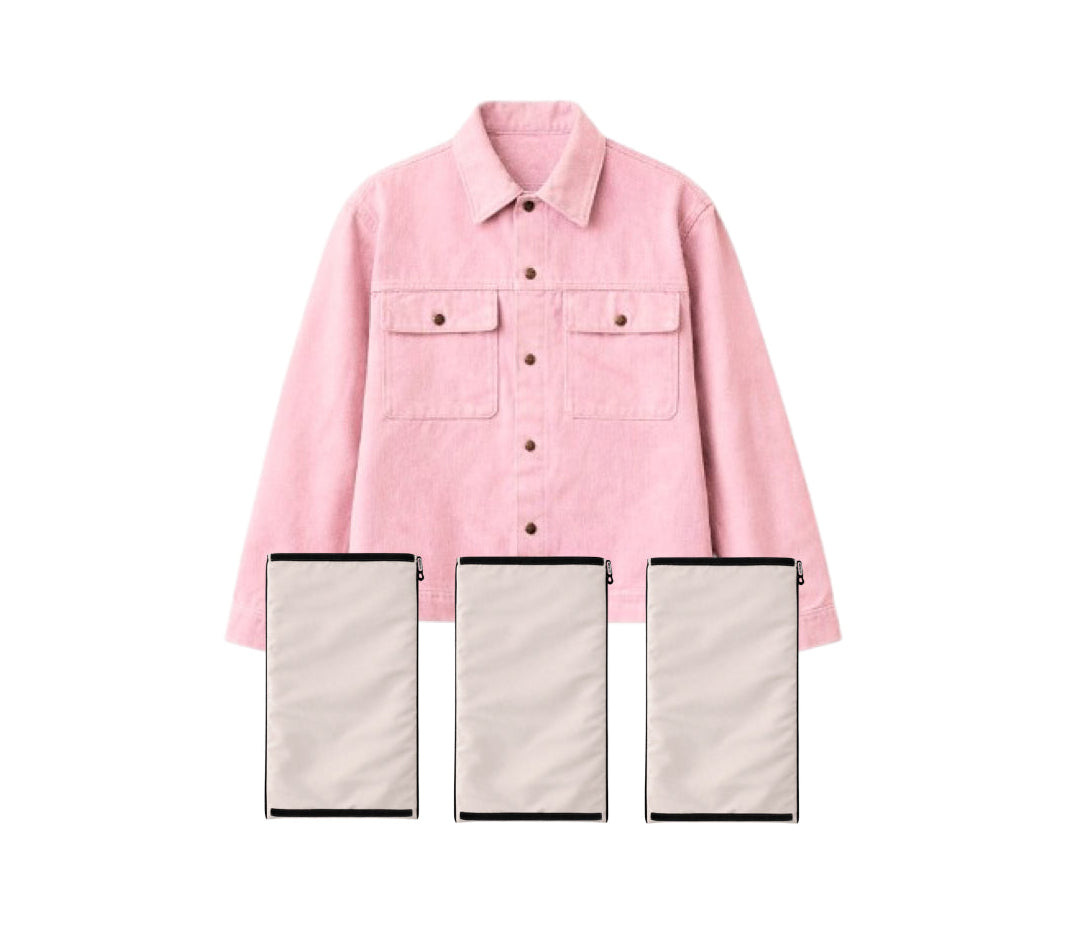 Denim Jacket with 3 Swappable panels