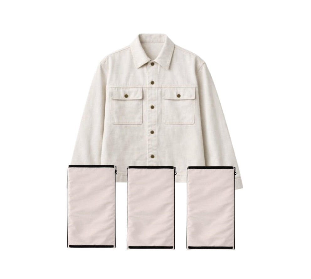 Denim Jacket with 3 Swappable panels