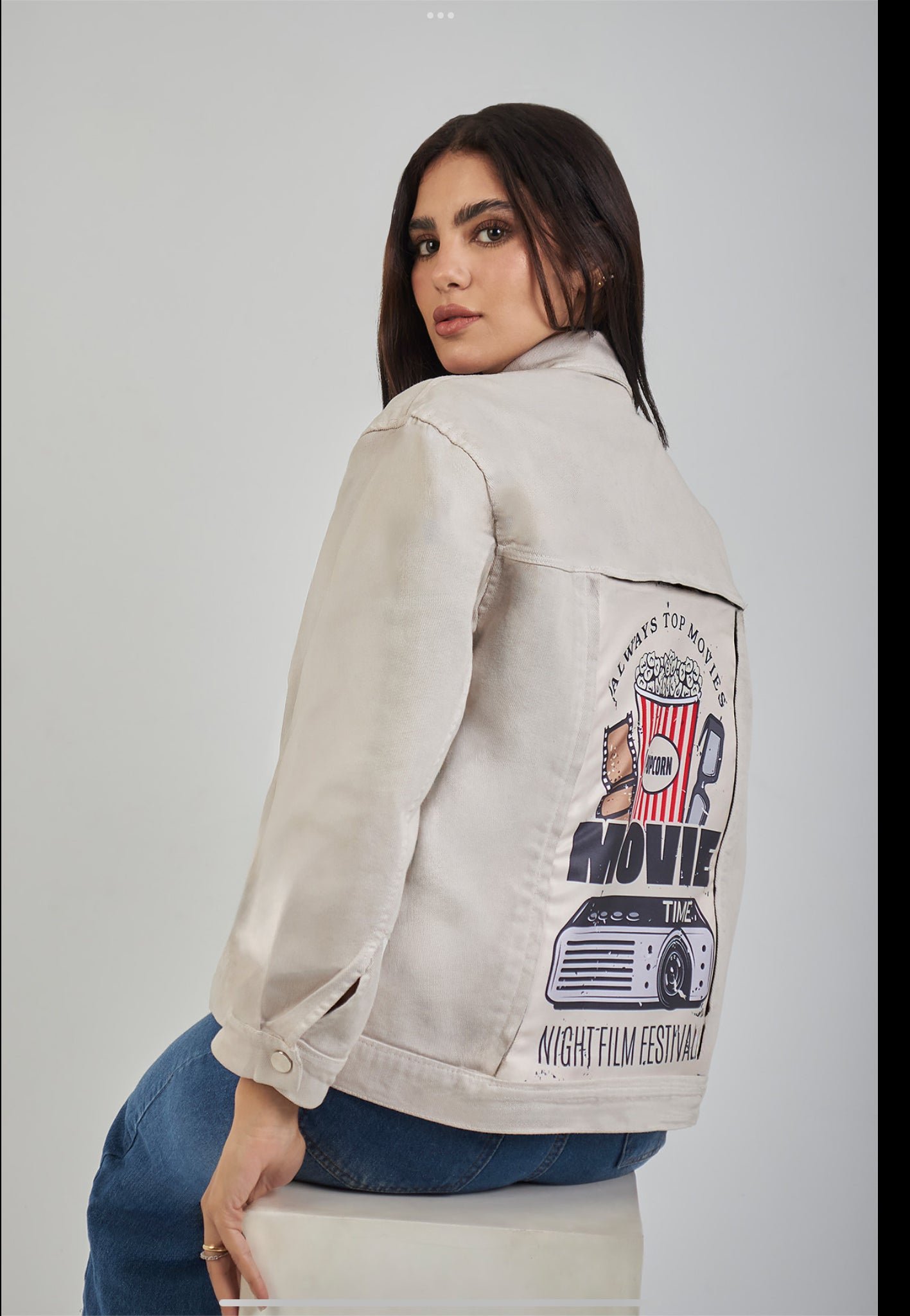 Vanilla Stone Denim Jacket