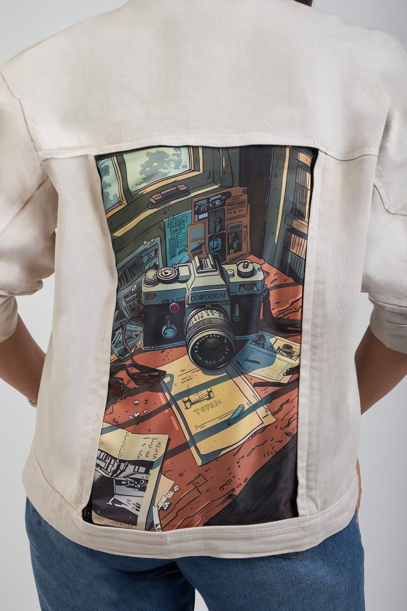 Vanilla Stone Denim Jacket