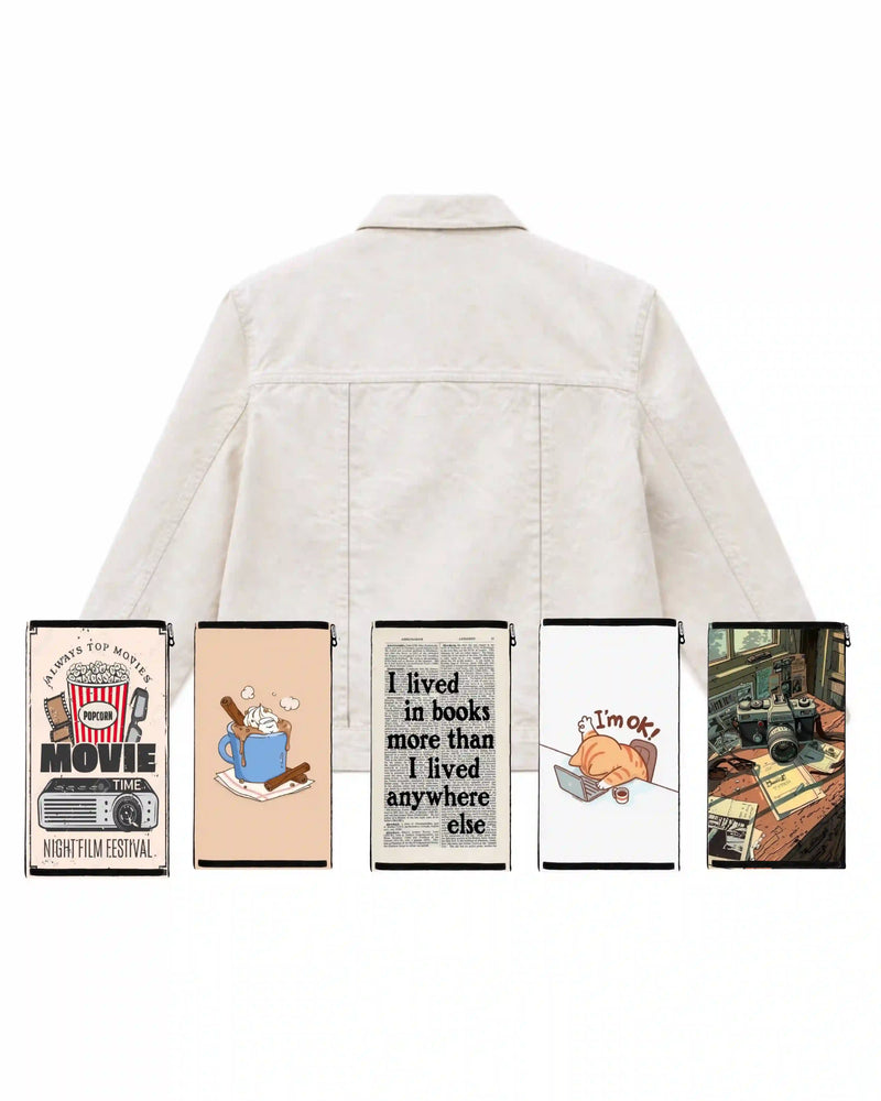 Denim Jacket with 5 Swappable panels